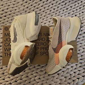 Nike Running Shoes with Orange Accents